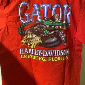 Harley Davidson Gator TShirt mens L